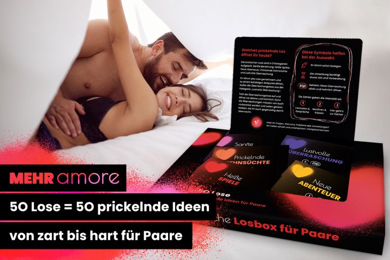 ohamore erotische Losbox für Paare 50 Lose für Paare Geschenk für Paare erotisch